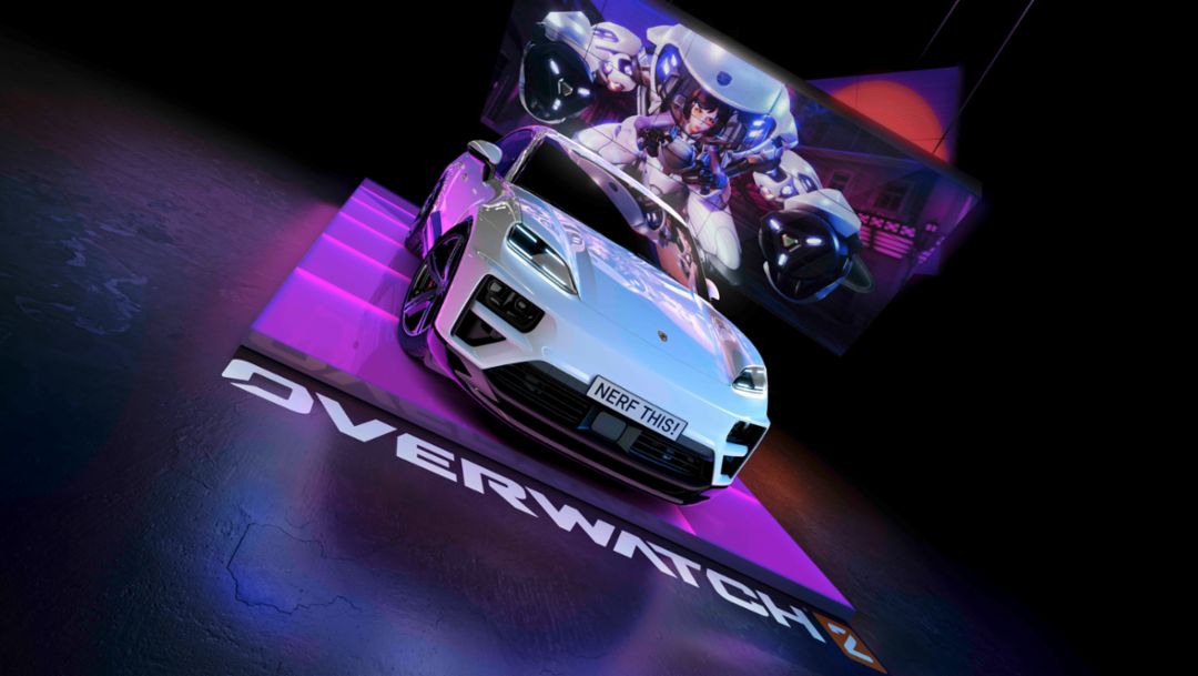 Porsche Game Pack im Erfolgsspiel Overwatch® 2 verfügbar